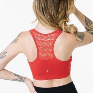 ZYIA Red Sports Bra
